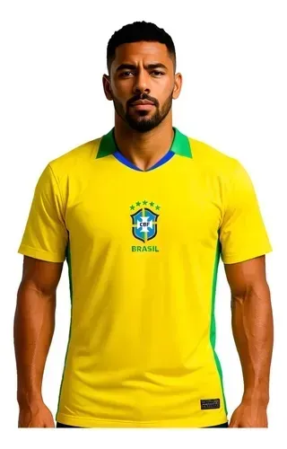 Camisa Seleção Brasil 25/26 Amarela