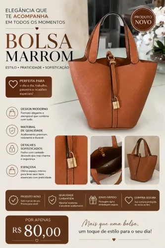Bolsa de passeio 