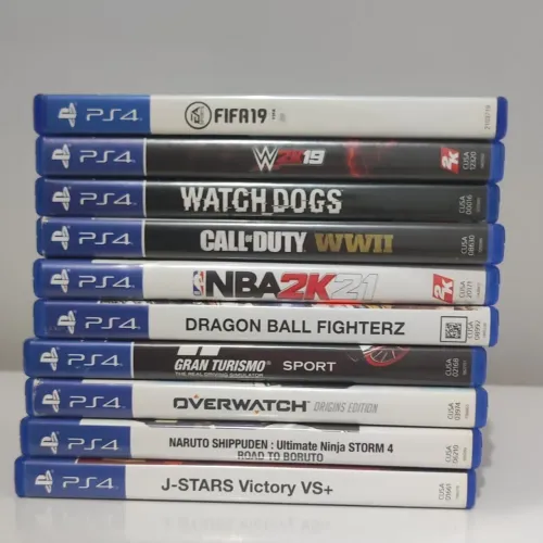 Jogos PS4 Originais - Vendo Separados ou Lote Completo (Mídia Física)