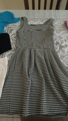 Vestido xadrez