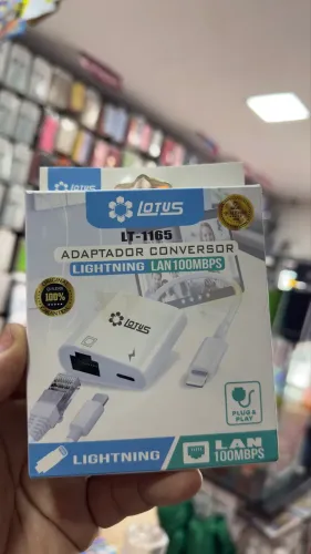 Adaptador Lightning Lan 100MBPS