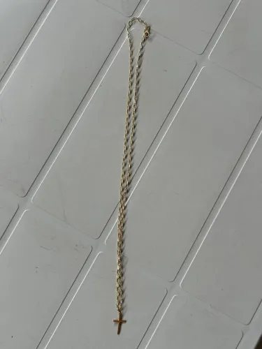 Corrente com pingente ouro 18 750