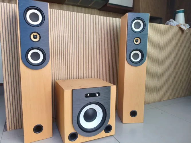 Kit SOM 2.1 - Torre + Subwoofer ativo 400w RMS