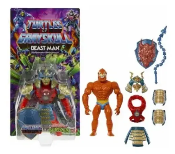 Beast Man - Turtles Of Grayskull - Masters Universe Motu - Homem Fera