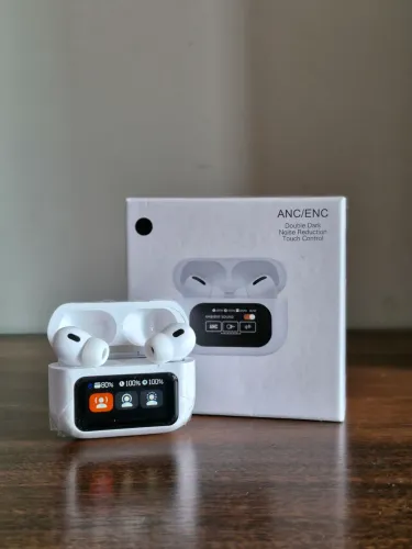 Fone Bluetooth ANC com Tela Touch - Novo