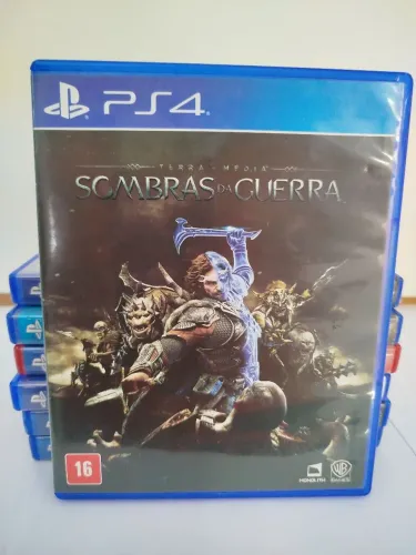 Jogo sombras da guerra ps4 mídia física usado 