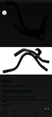 Tubo de sistema de lubrifucacao motor tempra 92/99
