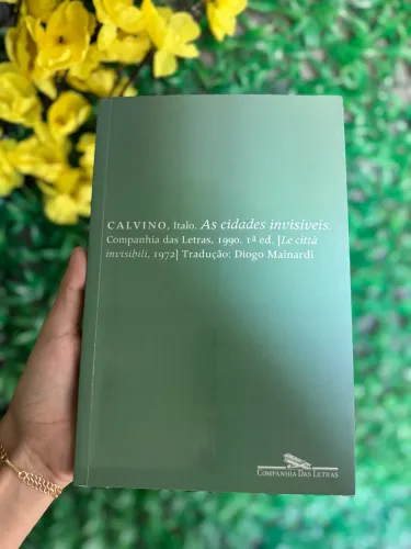 Livro As cidades invisíveis - Italo Calvino .