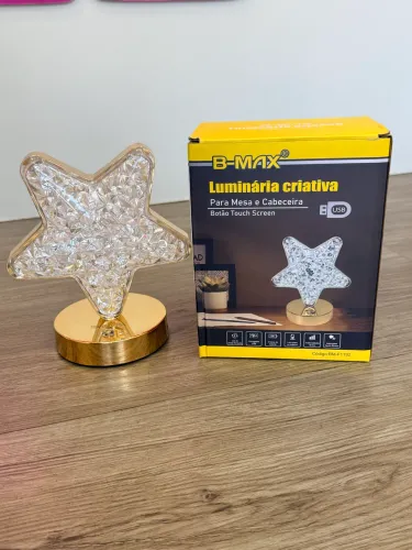 Luminária estrela na loja Supereletronicosjf 