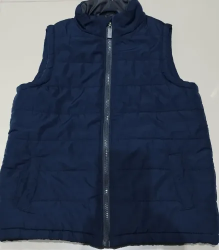 Colete puffer azul marinho Tam 6.