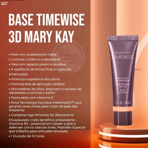 A base mais vendida do Brasil - MARY KAY