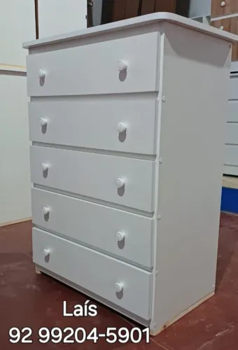 CÔMODA 5 GAVETAS