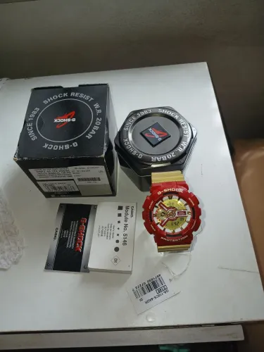 Casio Ga110 Homem de Ferro ,muito raro.