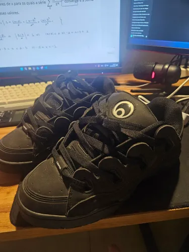 Tênis Osiris D3 OG Triple Black - Tam 41 BR (US 9.5)