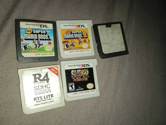Cartuchos de 3DS DS