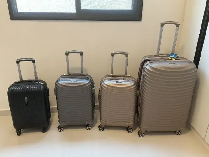 Conjunto de Malas Sestini, malas sofisticadas e equipadas com cadeado TSA