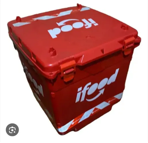Vendo bicicleta motorizada no estado e baú do yfood completo novo quase nem usei 