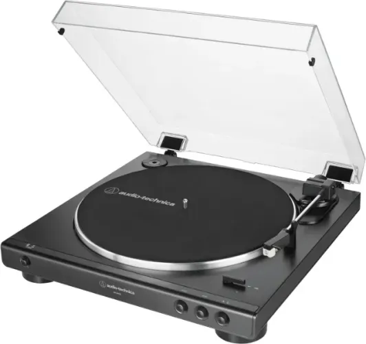 Toca-Discos Vinil Audio-Technica Automático AT-LP60X-BK Preto