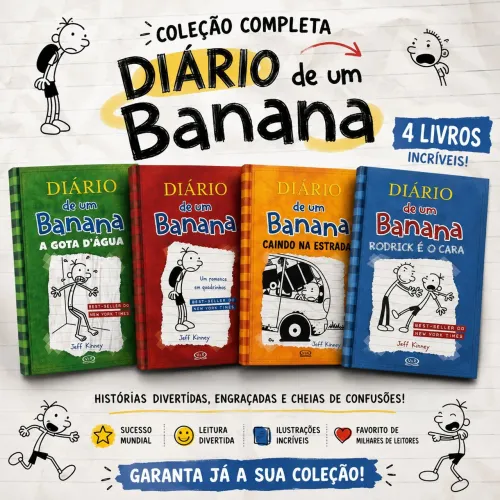 Livro- Diário de um banana