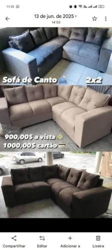 Sofá a pronta entrega