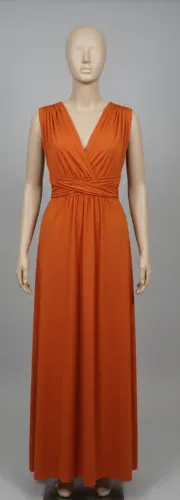 Vestido multiforma laranja
