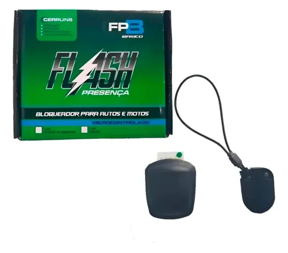 Alarme Flash Presença Carro Moto Cerruns Bloqueador Basico