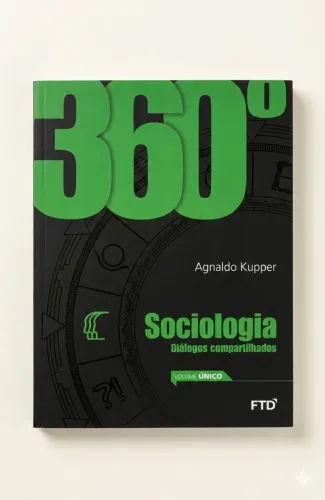 Coleção Sociologia FTD 360° - 3 Livros (Estado de Usado Conservado)