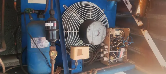 Motor de câmera fria danfoss