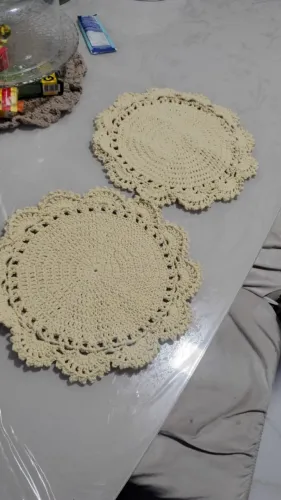 Sousplat de crochê