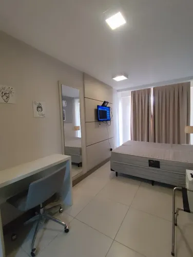 ALUGO SUÍTE SEM COZINHA NO CONDOMÍNIO OPTION FULL RECREIO