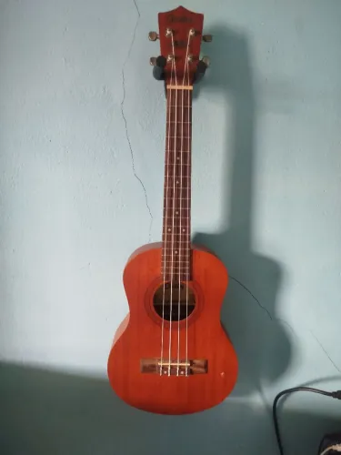 Ukulele Shelby Acústico (Madeira Marrom) - Excelente Estado