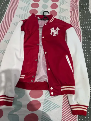Jaqueta bomber Yankees vermelha