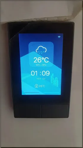 Painel de Controle Inteligente Sonoff NSPanel 4x2 com Alexa últimas peças