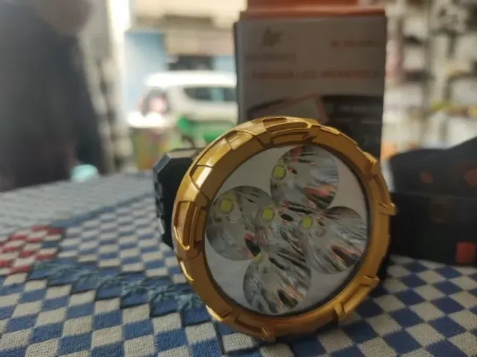 Lanterna De Cabeça Led