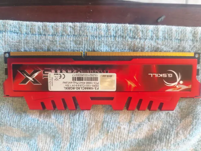 Memória DDR3 4gb gskill ripaws 