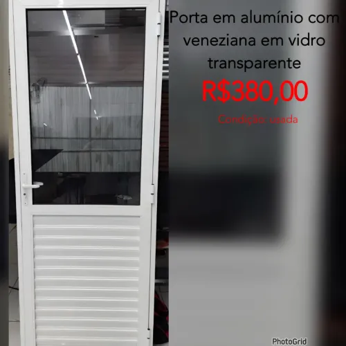 Porta em alumínio