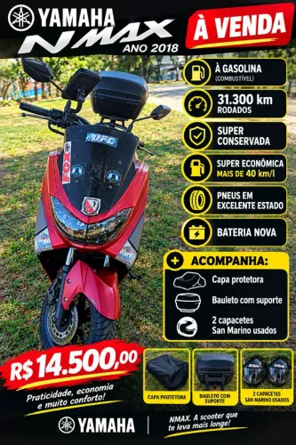 Moto NMax 160 Yamaha Superconsevada
