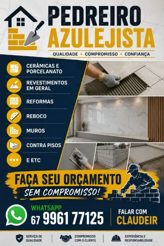 Precisando de reparos, manutenção, reformas em geral faça seu orçamento 