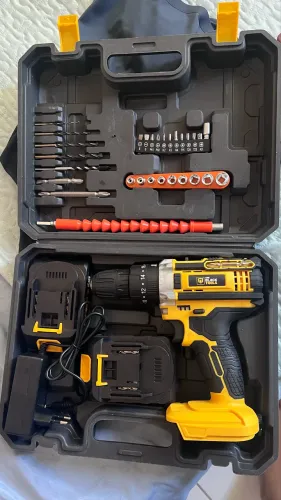 Parafusadeira Furadeira De Impacto The Black Tools Profissional
