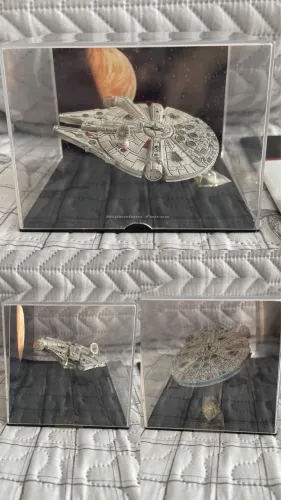 Kit 5 naves Star Wars Miniaturas Colecionáveis
