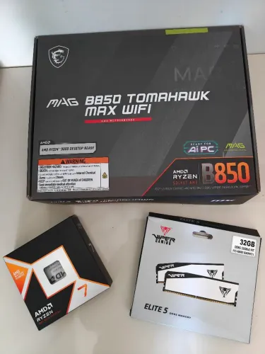 Kit AMD am5 9800x3d b850 Tomahawk Max ddr5 6000mhz cl30