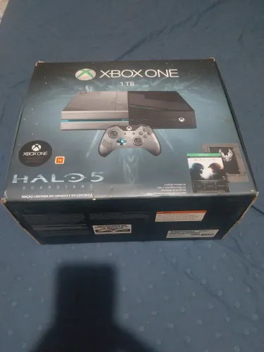 Xbox one halo 5 edição limitada de 1tb