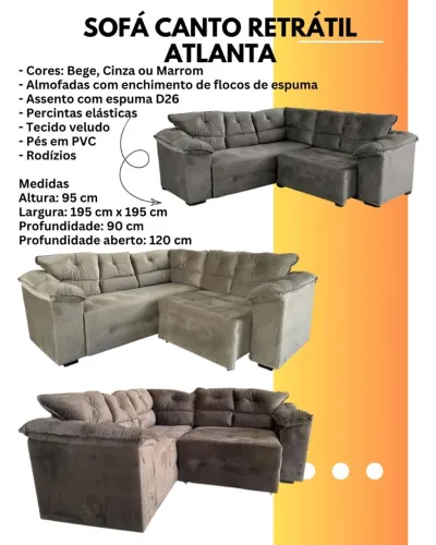 Sofá de canto