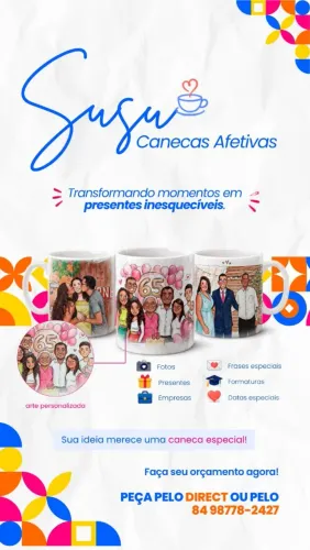 Canecas personalizadas