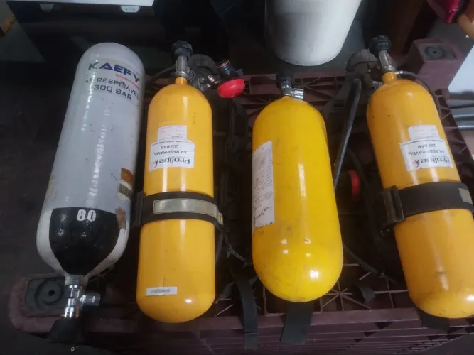 Cilindro de ar respirável