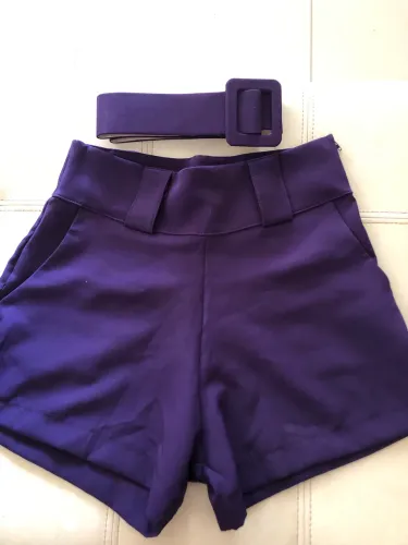 Short com cinto - Veste P e M