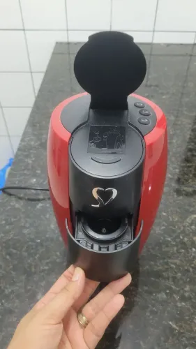 Cafeteira Espresso Lov Automática Vermelha 3 Corações Vermelho