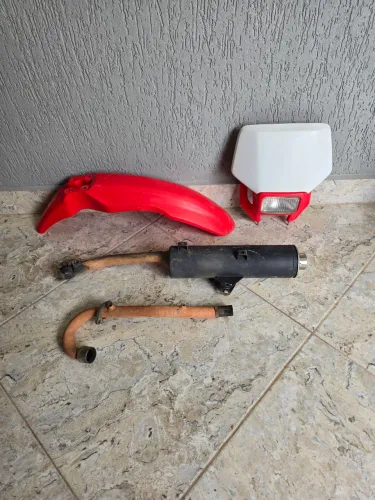 Escapamento Original CRF 230, Farol Original CRF 230, Paralama Dianteiro Original CRF 230