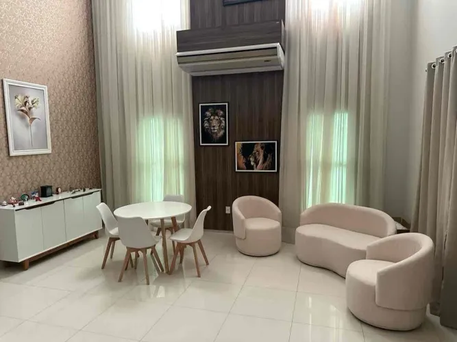 Casa alphaville 1 para locação ou Venda com 3 suites mobiliada e decorada