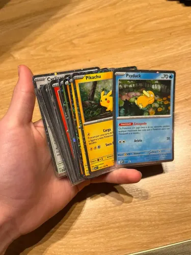 cartas promocionais de triple e quadri packs